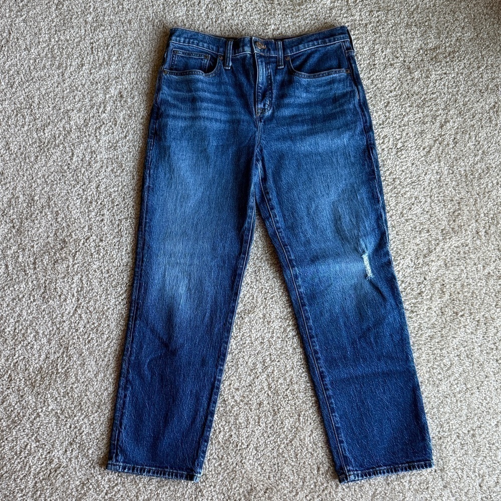 J. Crew Relaxed Boyfriend Crop Jeans